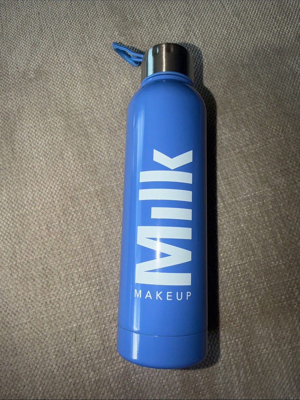 Milk Makeup Blue Stainless Water Bottle